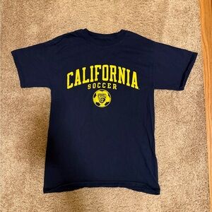 California Berkeley Soccer Navy T-Shirt